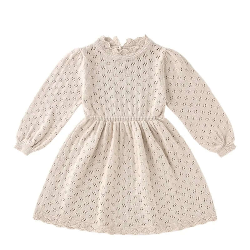 Amelia Knit Dress - Evvie Bean's Baby Boutique