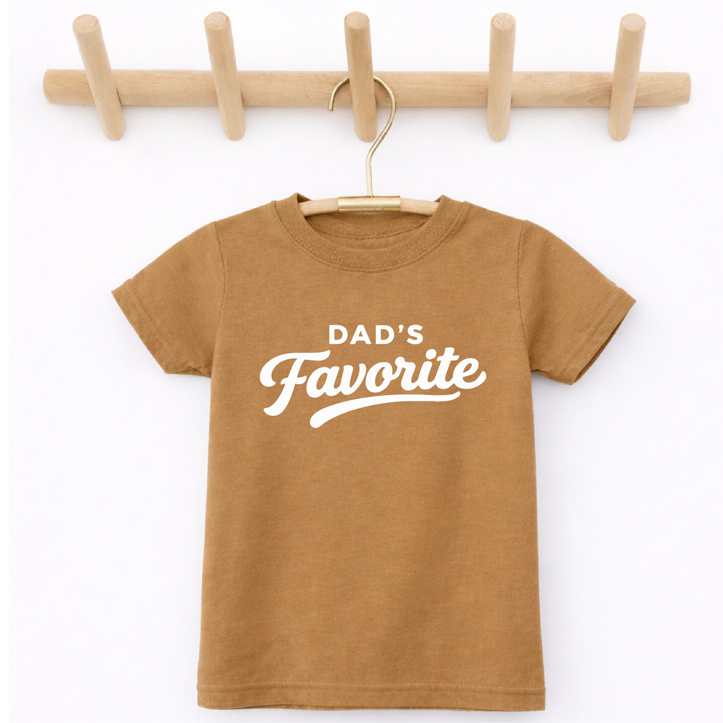 Dad's Favorite, Funny Father's Day Shirt for Kids