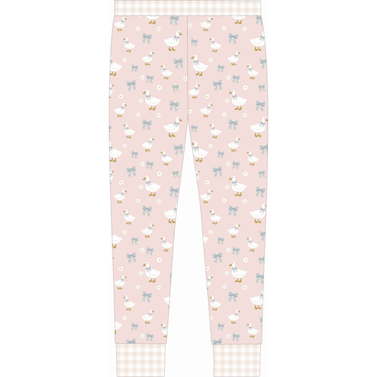 Girly Little Goose Adult Bamboo Jogger