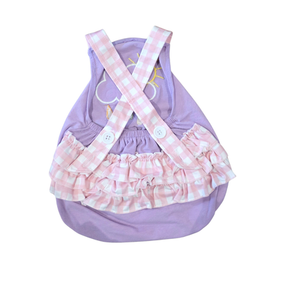 Rainy Day Ruffle Bubble Romper