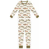 Rustic Fish Two Piece Bamboo Sleeper Set