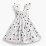 Flutter Sleeve Dress | Little Skippers