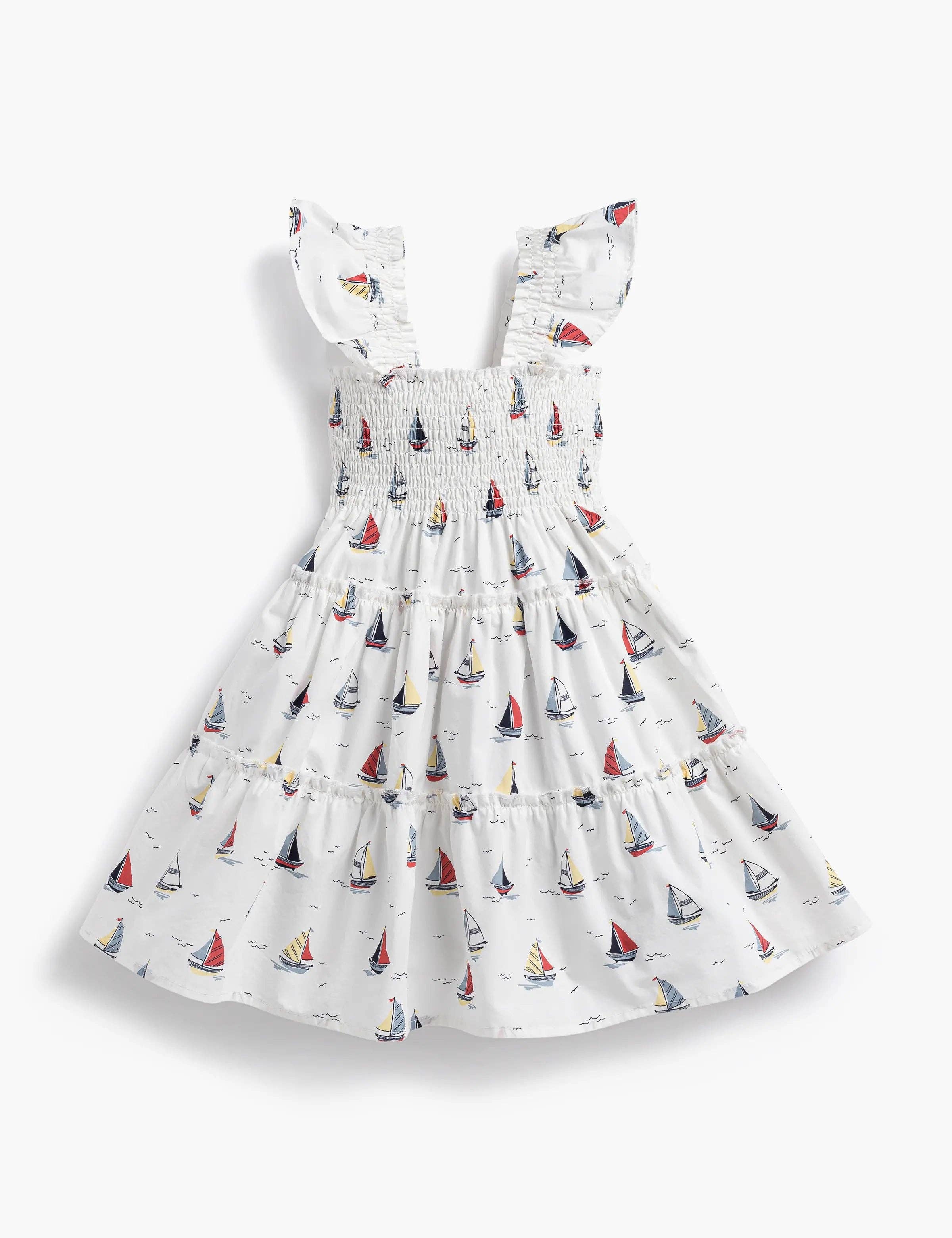 Flutter Sleeve Dress | Little Skippers
