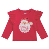 Red Santa Sparkle T-Shirt