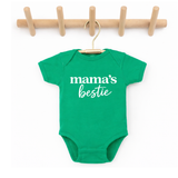 Mama's Bestie Baby's First Mothers Day Onesie