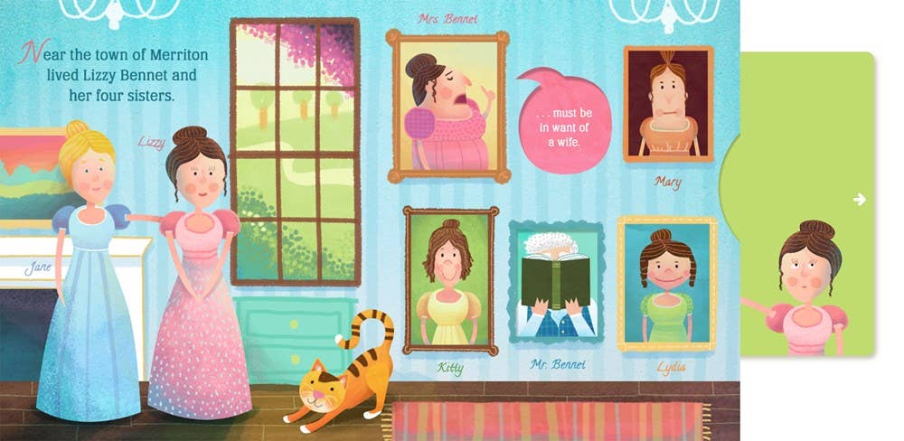 Lit for Little Hands: Pride and Prejudice Board Book
