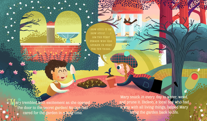 Lit for Little Hands: The Secret Garden Board Book