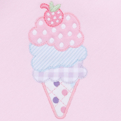Scoops of Fun Applique Dress