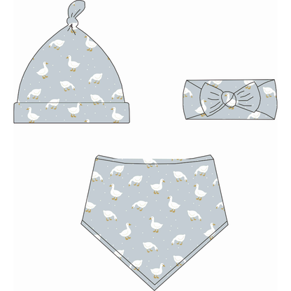 Spring Bamboo Accessories | Bibs, Bows, Hats