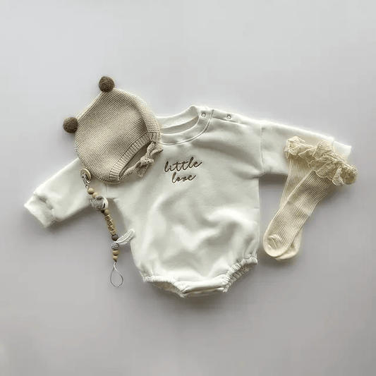 Little Love Bubble Romper - Evvie Bean's Baby Boutique