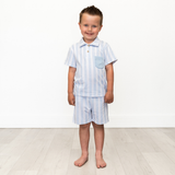 Seaside Stripe Bamboo & Cotton Boys Set