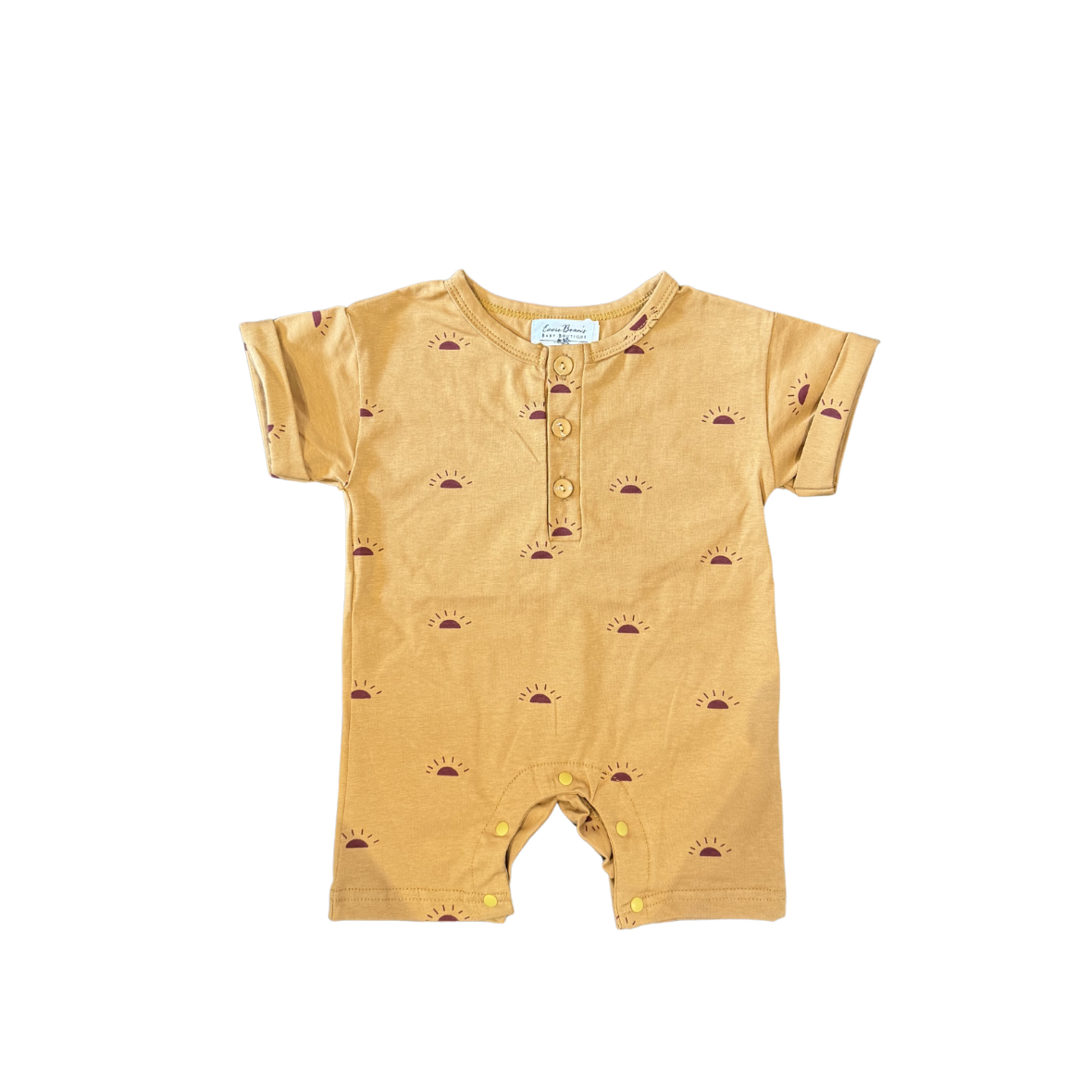 Little Sunrise Cotton Baby Romper