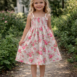 Muslin Smocked Tube Dress, Country Daydream