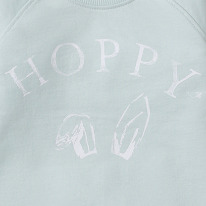 Hoppy Blue Organic Cotton Sweatshirt