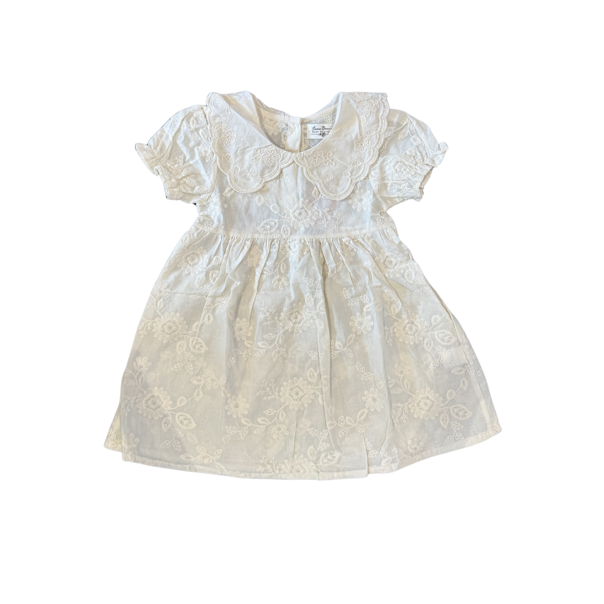 Vintage Lace Embroidered Skirted Romper & Dress