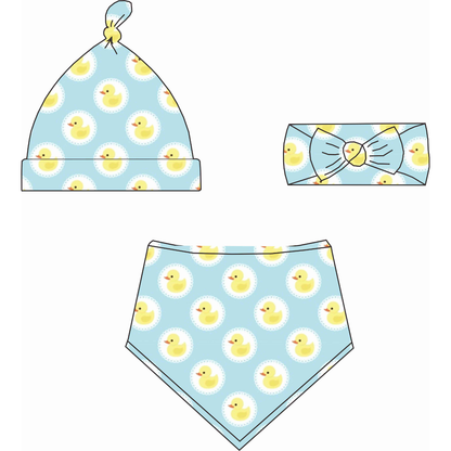 Spring Bamboo Accessories | Bibs, Bows, Hats