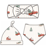 Country Christmas Bamboo Accessories