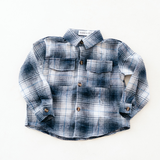 Lightweight Navy Flannel - Infant