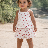 Ladybug / Organic Pointelle Summer Set
