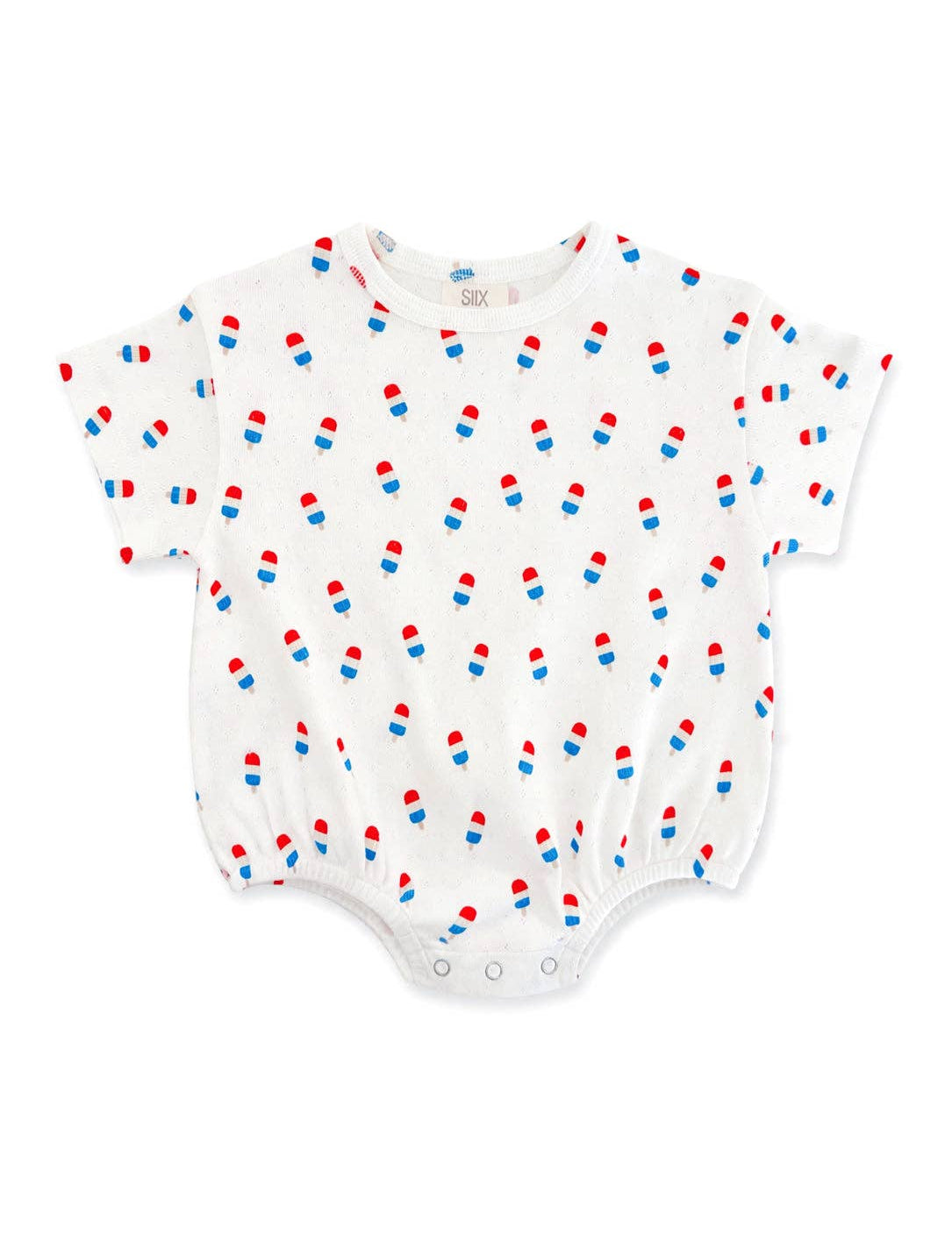 Popsicle / Organic Pointelle T-Shirt Bubble