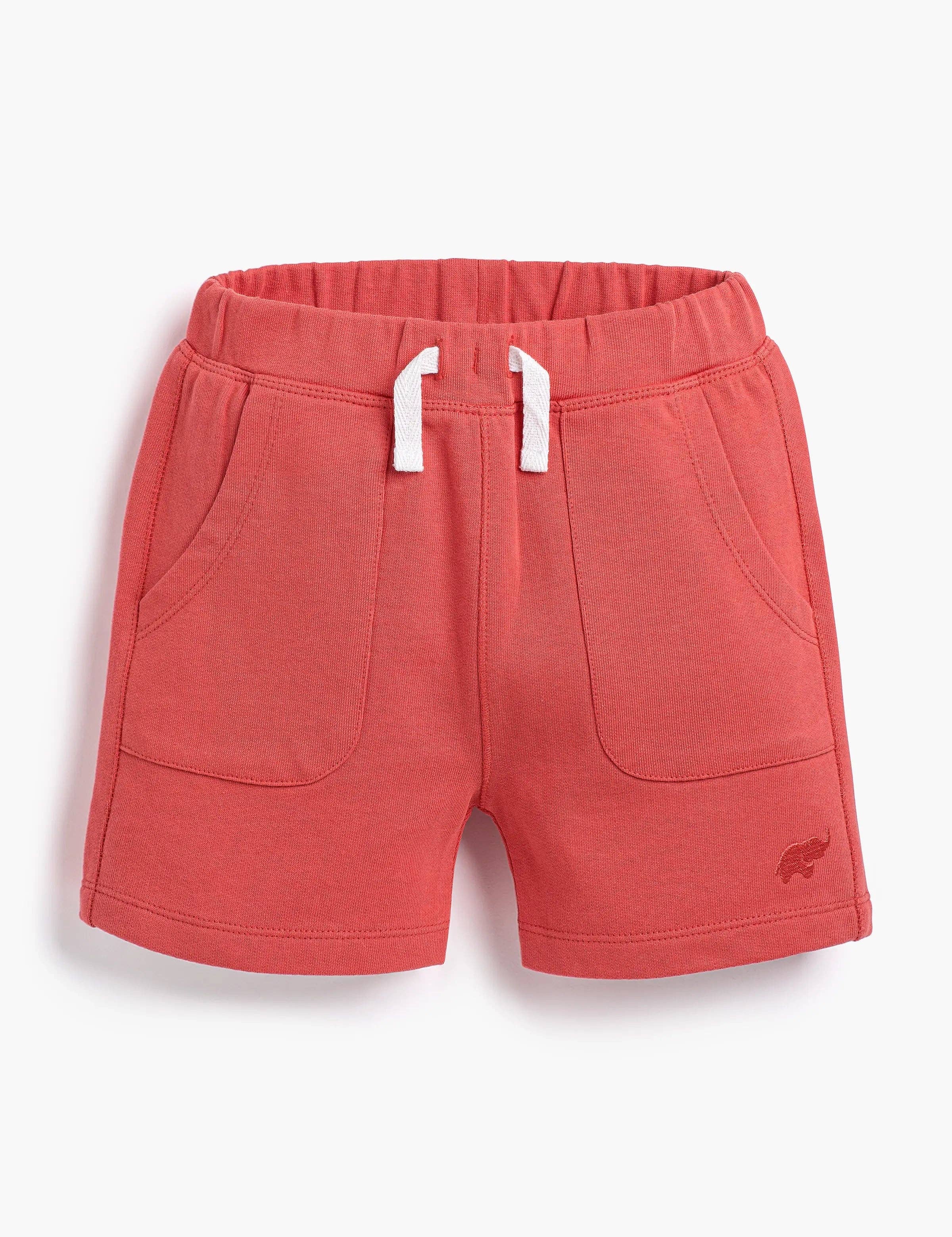 Kids Sporty Sweatshorts | Vintage Red