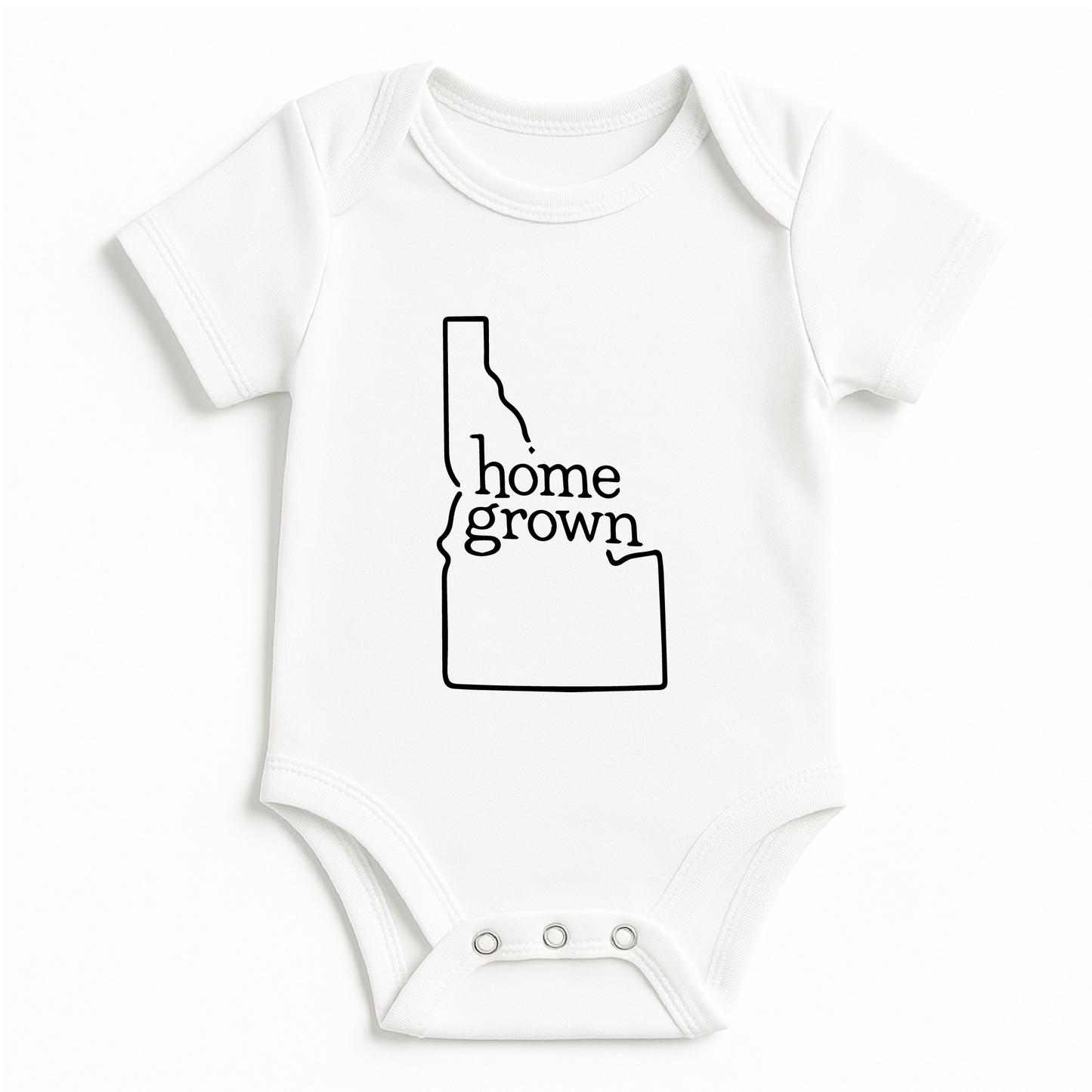 Idaho State Pride Onesie, Home Grown Baby Gift