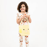 Yellow Chick Rope Gift Basket Kids Gift