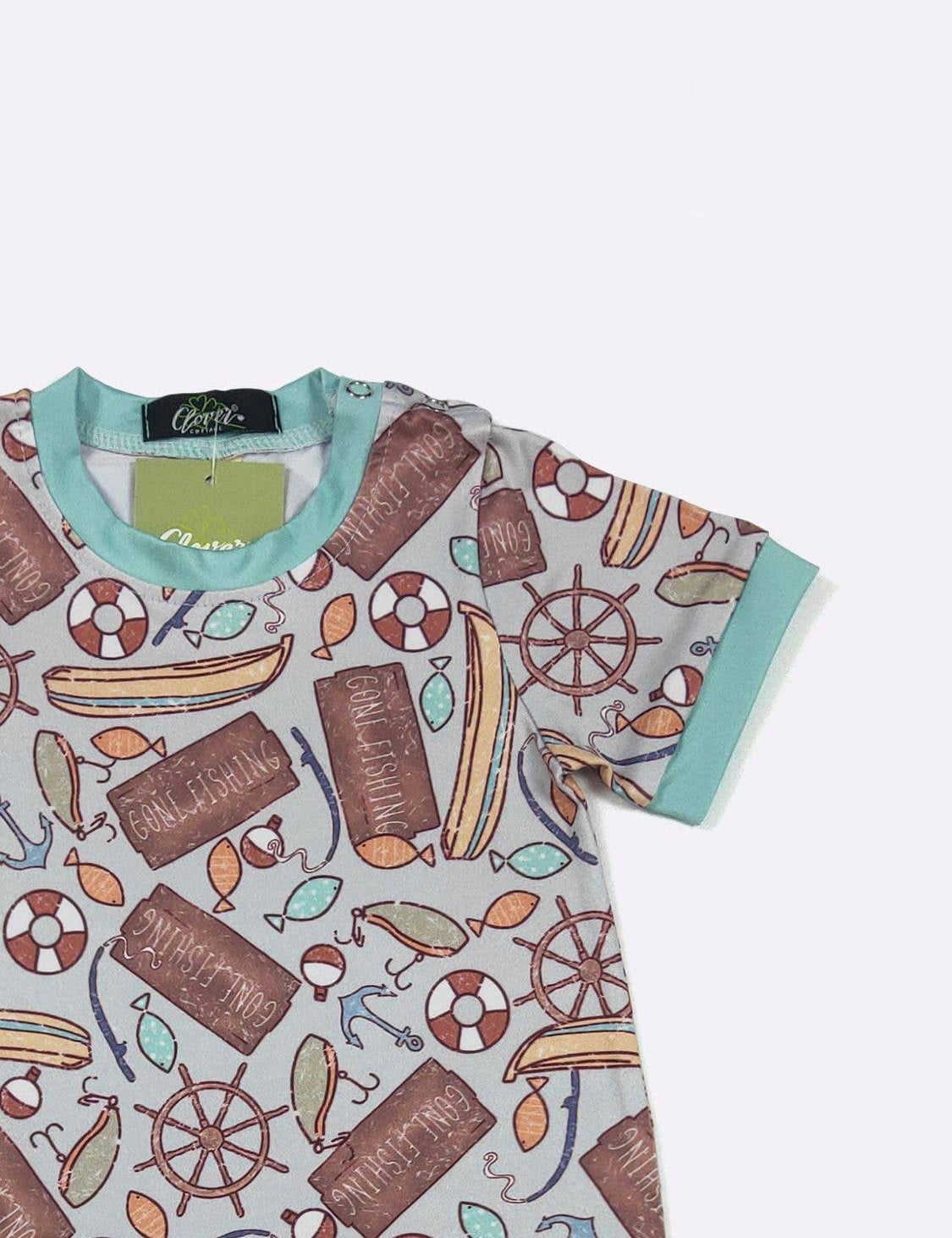 Gone Fishing Romper
