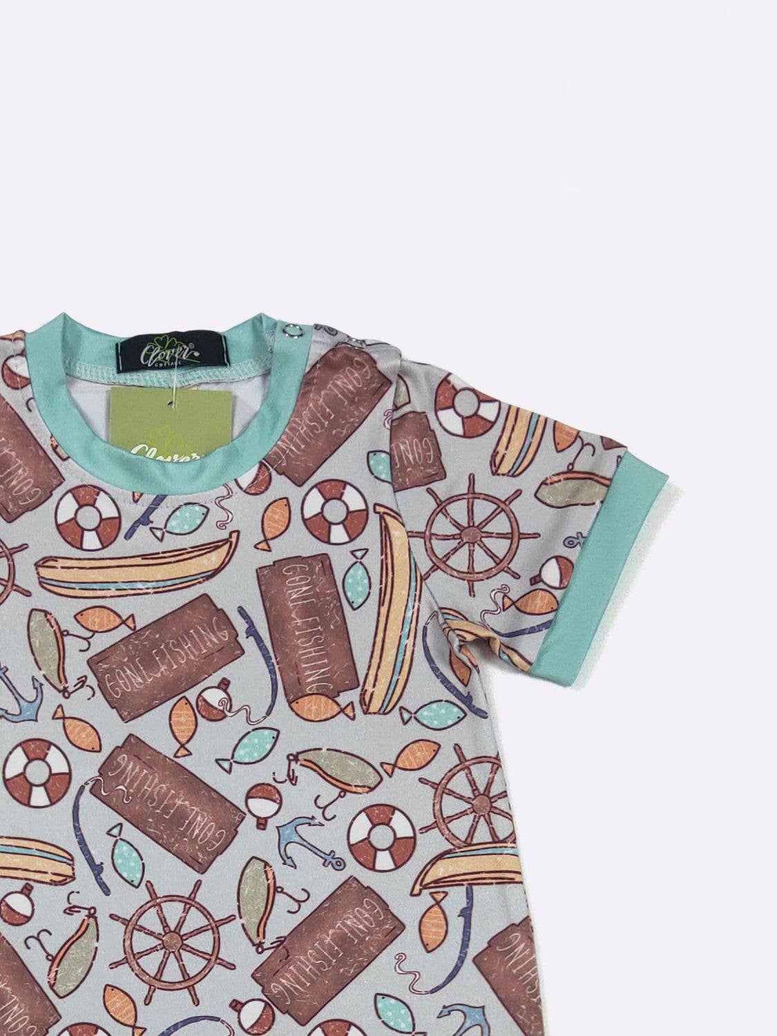 Gone Fishing Romper