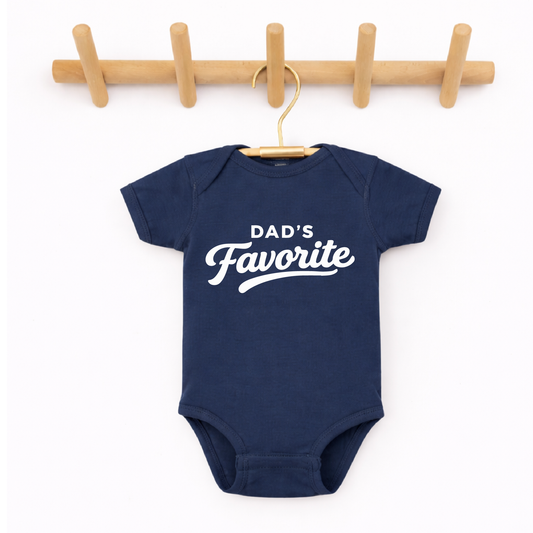 Dad's Favorite Baby Onesie, Funny Father's Day Gift