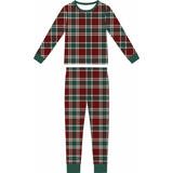 Holiday Plaid Two-Piece Bamboo Pajamas