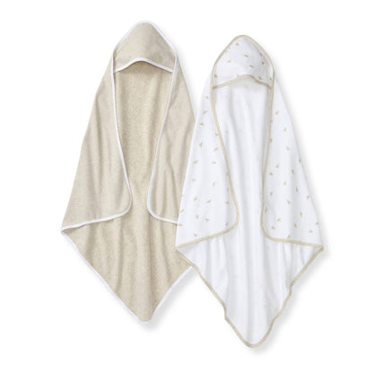 Golden Bee Organic Knit Terry Towels Set of 2