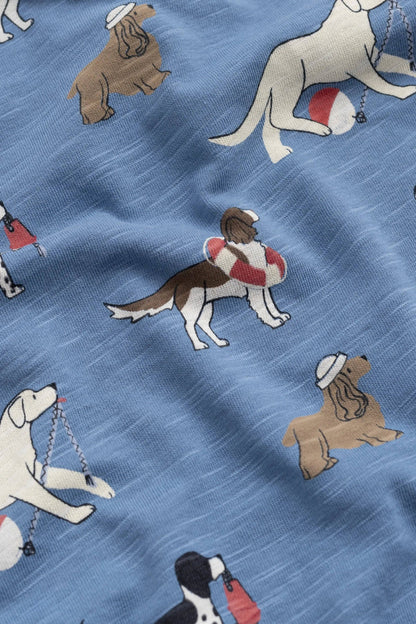 Kids Short Sleeve Crewneck Tee | Nantucket Pups