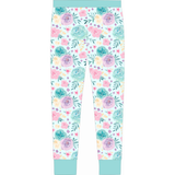 Pastel Garden Floral Adult Bamboo Jogger