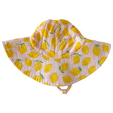 Lemon Sorbet | Muslin Wide Brim Sunhat