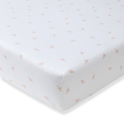 Golden Bee Organic Cotton BEESNUG® Fitted Crib Sheet - Ranunculus