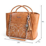 *NEW* Nash Saddle Boss Tote™ - Western Vegan Leather Tote