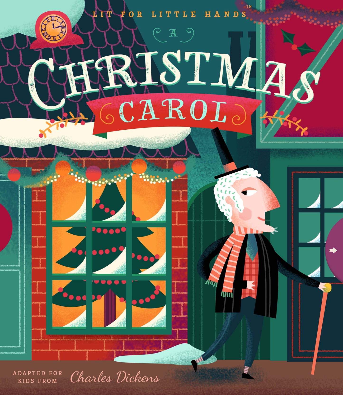 Lit for Little Hands: A Christmas Carol Board Book