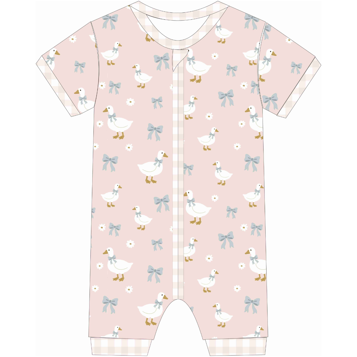 Girly Little Goose Bamboo Shortie