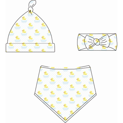 Spring Bamboo Accessories | Bibs, Bows, Hats