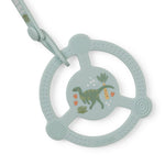 Silicone Teether Ring with Detachable Clip Roarsome