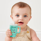 "NEW" Bitzy Shake™ - Silicone Teether with Rattle