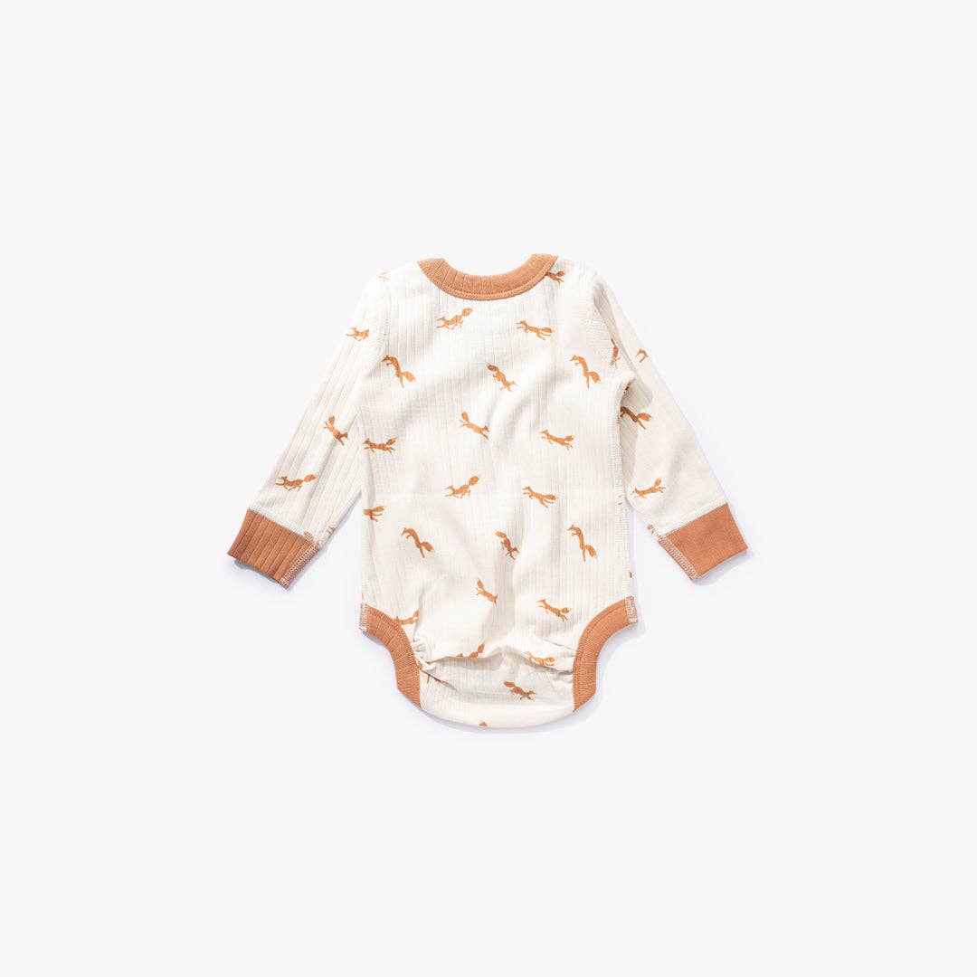 Friendly Fox Long Sleeve Bodysuit