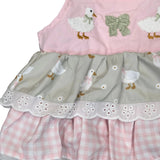 Girly Little Goose French Knot Romper & Dress