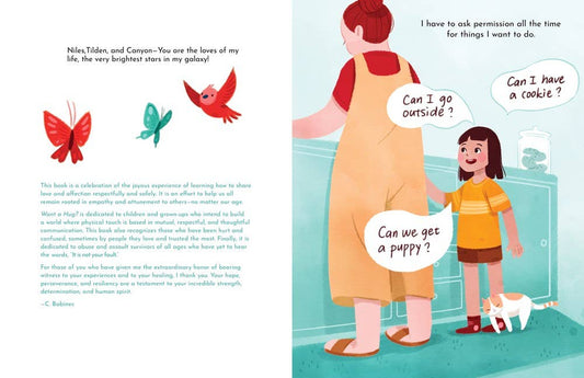 Want a Hug? : Consent and Boundaries for Kids Board Book