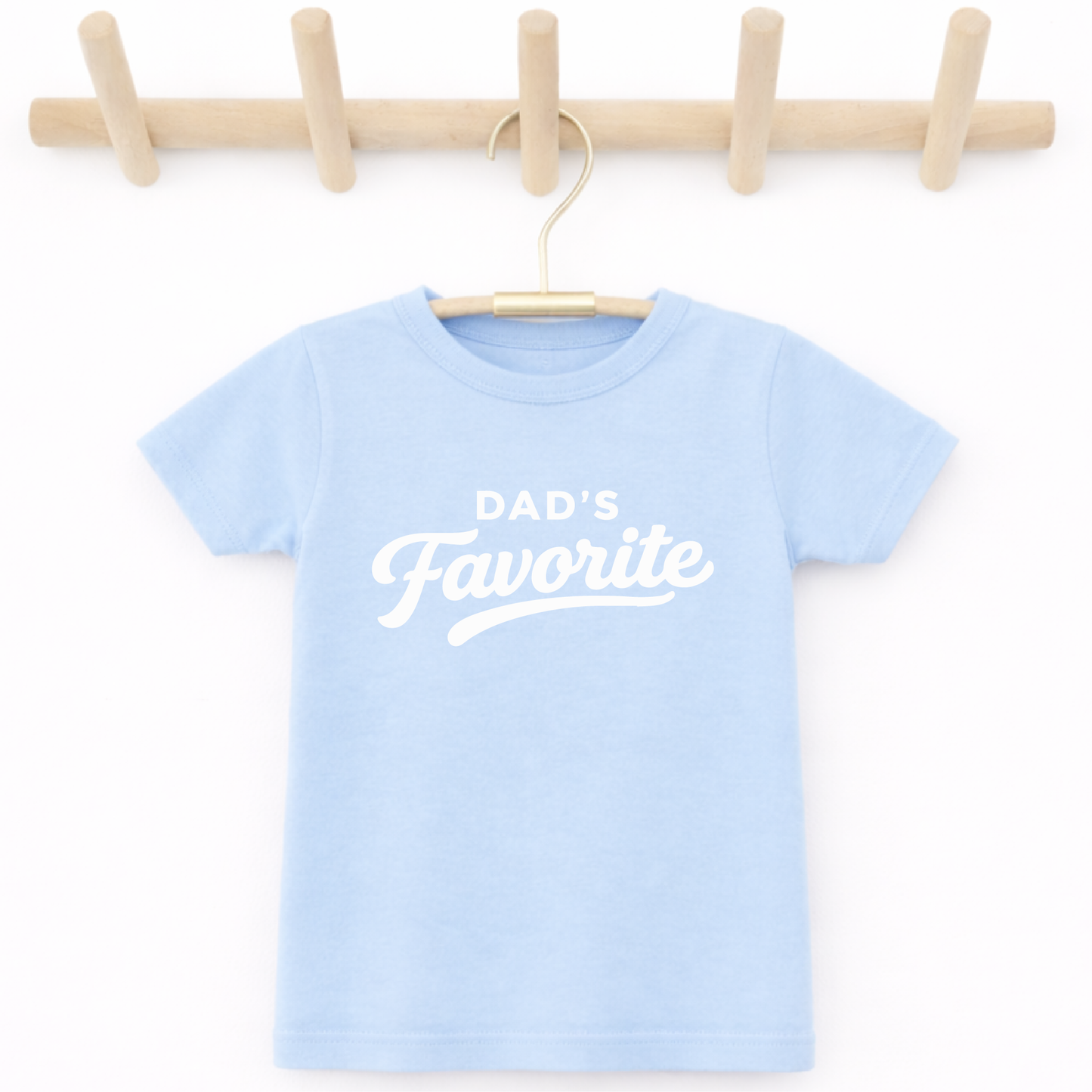 Dad's Favorite, Funny Father's Day Shirt for Kids