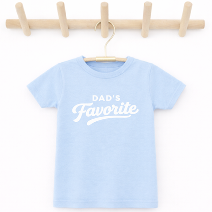 Dad's Favorite, Funny Father's Day Shirt for Kids