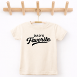 Dad's Favorite, Funny Father's Day Shirt for Kids