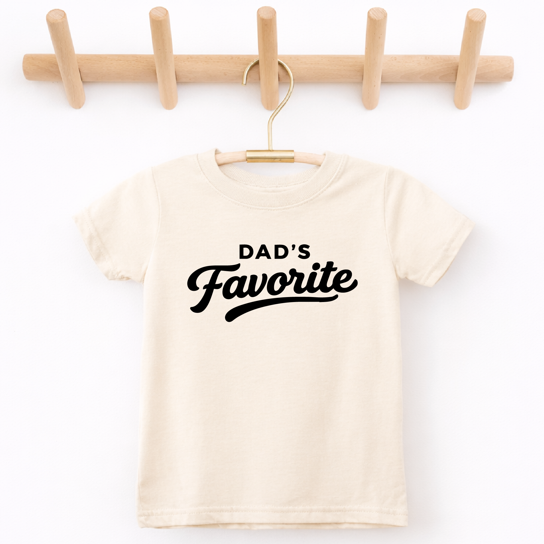 Dad's Favorite, Funny Father's Day Shirt for Kids