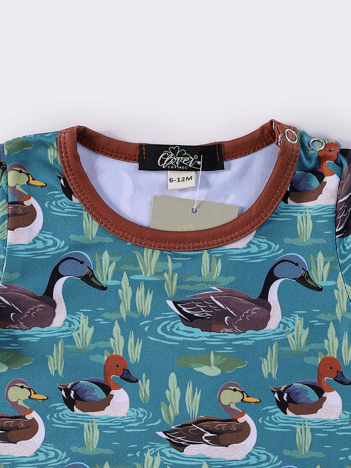 Blue Mallard Romper